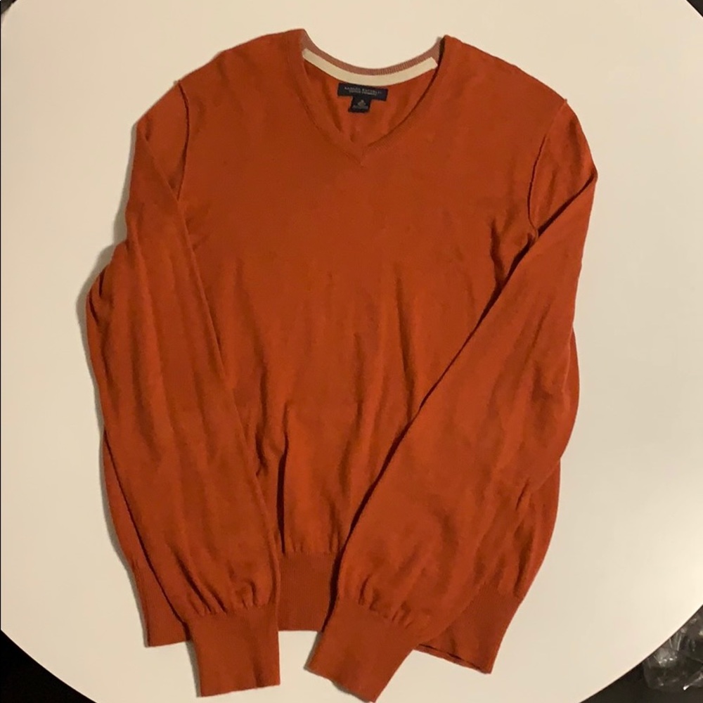 Darker orange banana republic sweater
